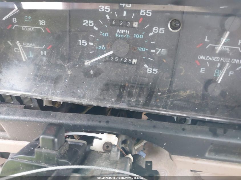 1994 Ford Ranger Super Cab VIN: 1FTCR14A5RTA85795 Lot: 43784583