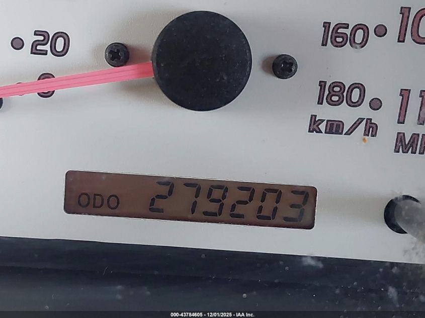 2001 Toyota Tacoma Base V6 VIN: 5TEWN72N31Z833709 Lot: 43784605