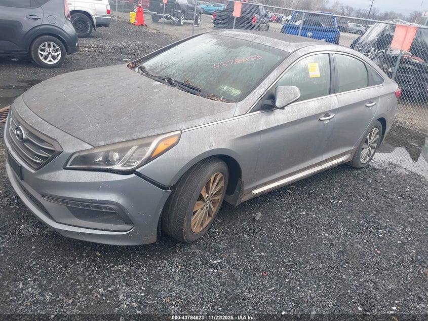 5NPE34AF1HH494097 2017 HYUNDAI SONATA photo no. 2
