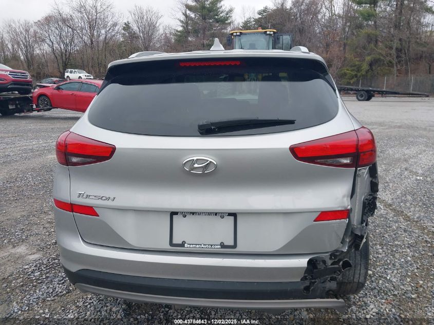 2021 Hyundai Tucson Sel VIN: KM8J33ALXMU360246 Lot: 43784643
