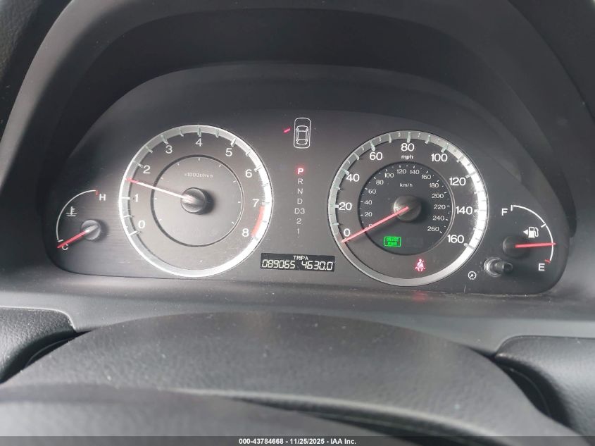2009 Honda Accord 2.4 Ex VIN: 1HGCP26789A080391 Lot: 43784668