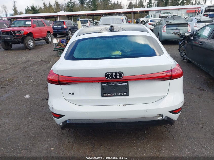 2025 Audi A6 E-Tron Premium VIN: WAU1CAGH5SA028271 Lot: 43784676