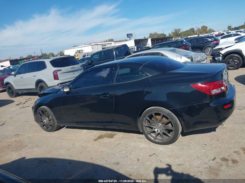 2011 Lexus Is 350C VIN: JTHFE2C29B2506582 Lot: 43784725