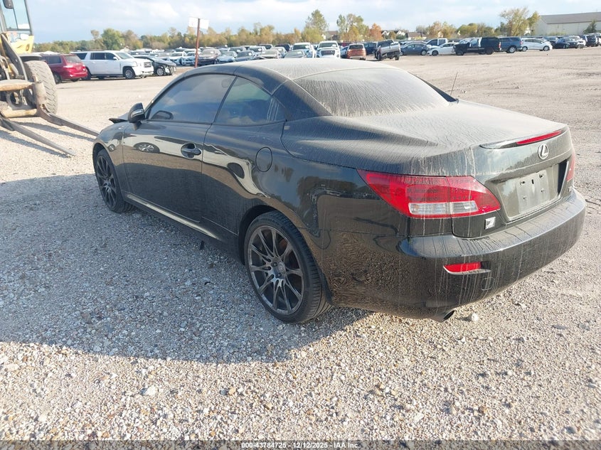 Vin: jthfe2c29b2506582, lot: 44280164, lexus is 350c 20113