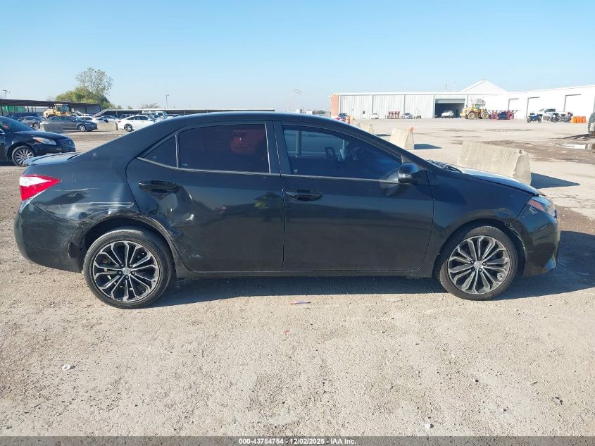 2014 Toyota Corolla S Plus VIN: 5YFBURHE2EP166132 Lot: 43784754