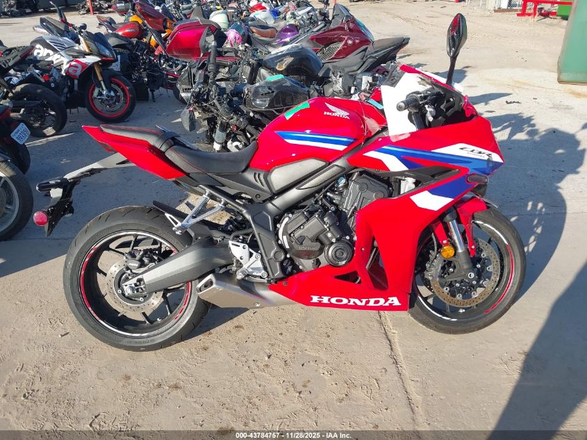 2025 Honda Cbr650 R VIN: MLHRH1559S5100837 Lot: 43784757