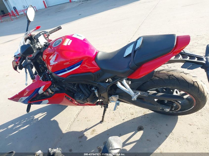 2025 Honda Cbr650 R VIN: MLHRH1559S5100837 Lot: 43784757