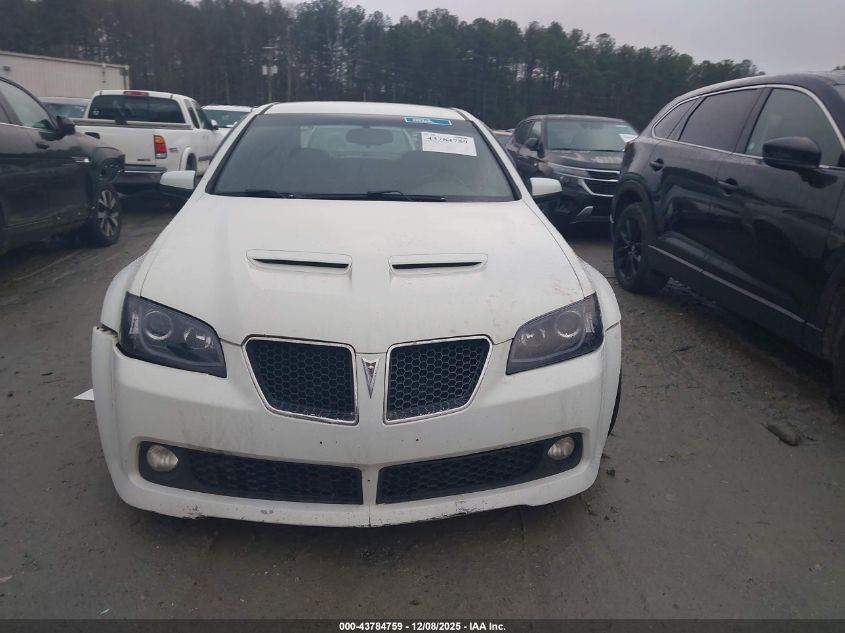 2008 Pontiac G8 Gt VIN: 6G2EC57Y18L988879 Lot: 43784759