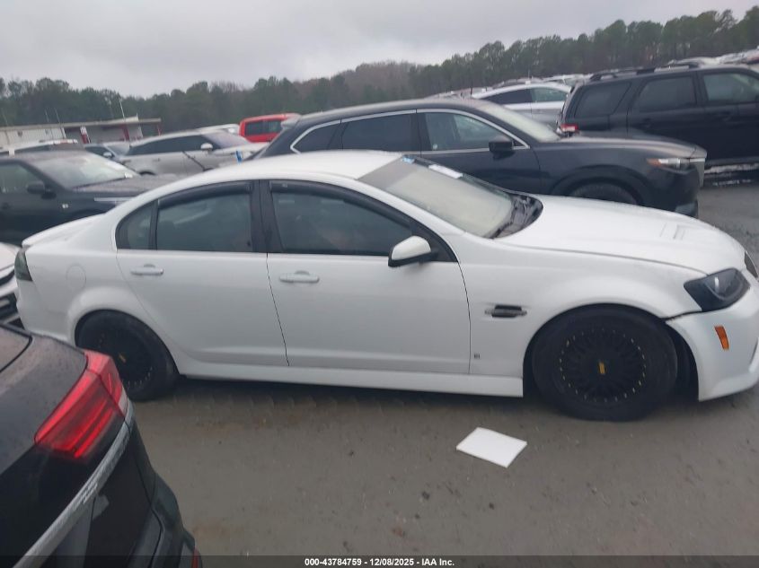 2008 Pontiac G8 Gt VIN: 6G2EC57Y18L988879 Lot: 43784759