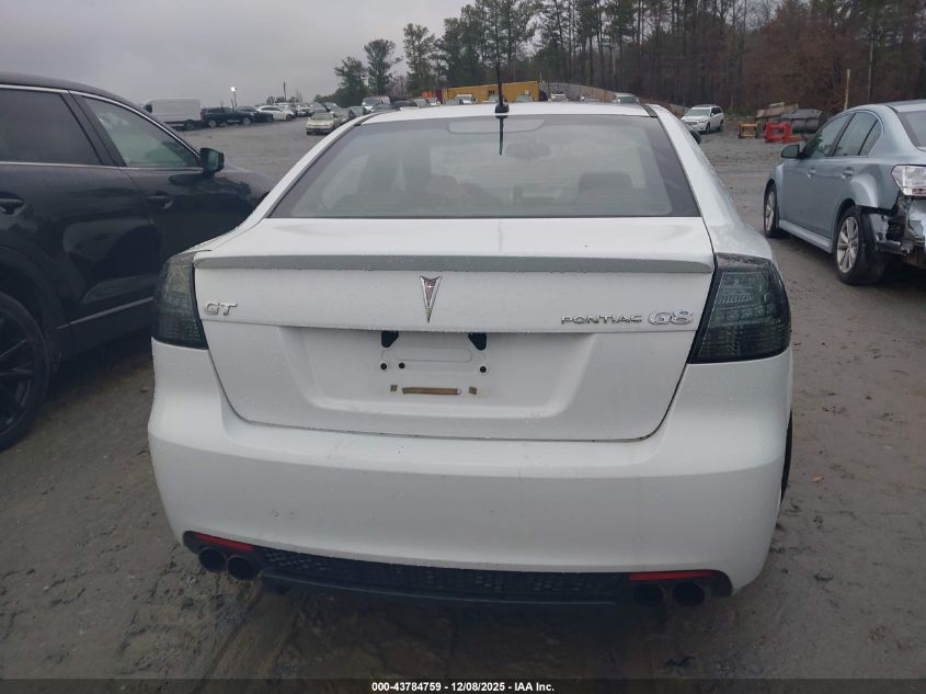 2008 Pontiac G8 Gt VIN: 6G2EC57Y18L988879 Lot: 43784759