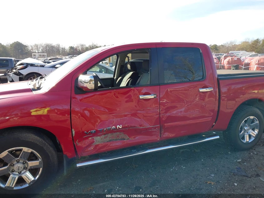 2007 Nissan Titan Se VIN: 1N6BA07A87N213079 Lot: 43784783