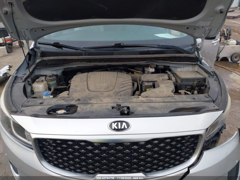 2017 Kia Sedona Lx VIN: KNDMB5C10H6255379 Lot: 43784799