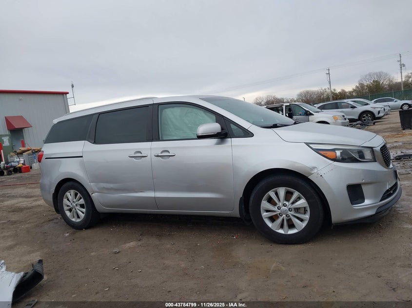 2017 Kia Sedona Lx VIN: KNDMB5C10H6255379 Lot: 43784799
