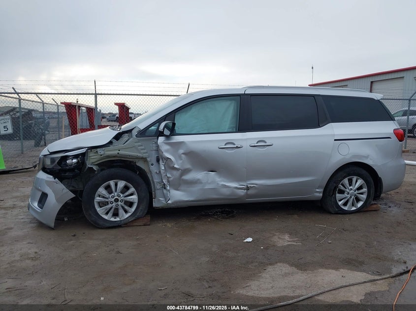 2017 Kia Sedona Lx VIN: KNDMB5C10H6255379 Lot: 43784799