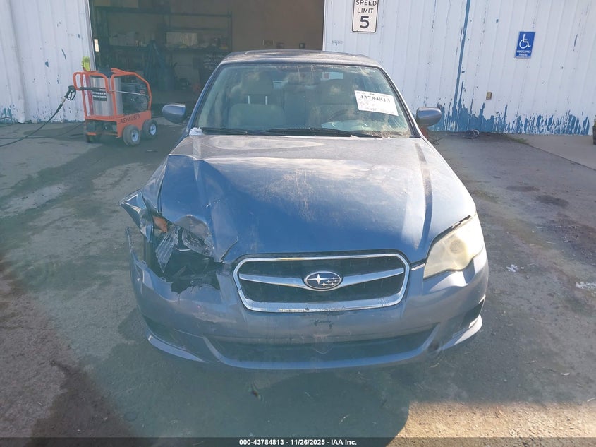 2009 Subaru Legacy 2.5I VIN: 4S3BL616597230756 Lot: 43784813