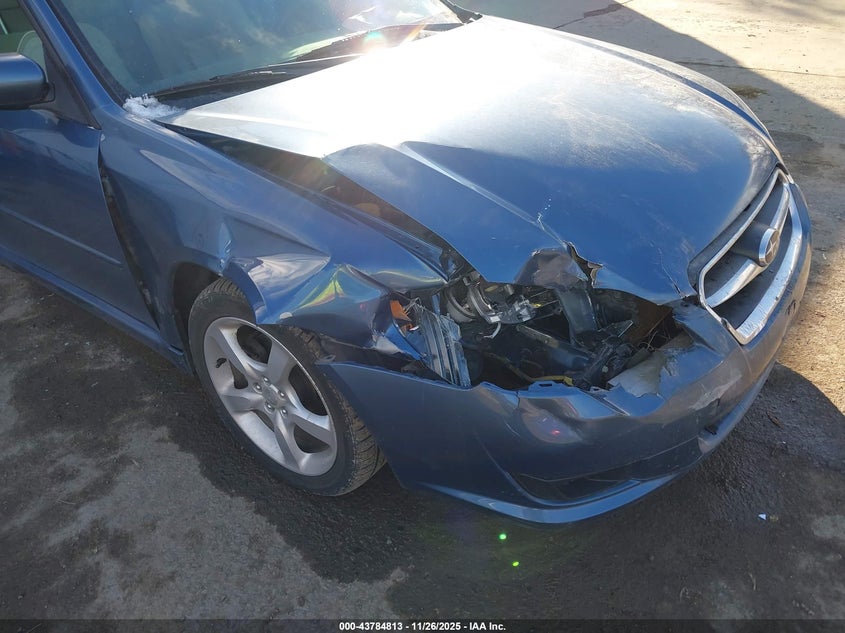 2009 Subaru Legacy 2.5I VIN: 4S3BL616597230756 Lot: 43784813