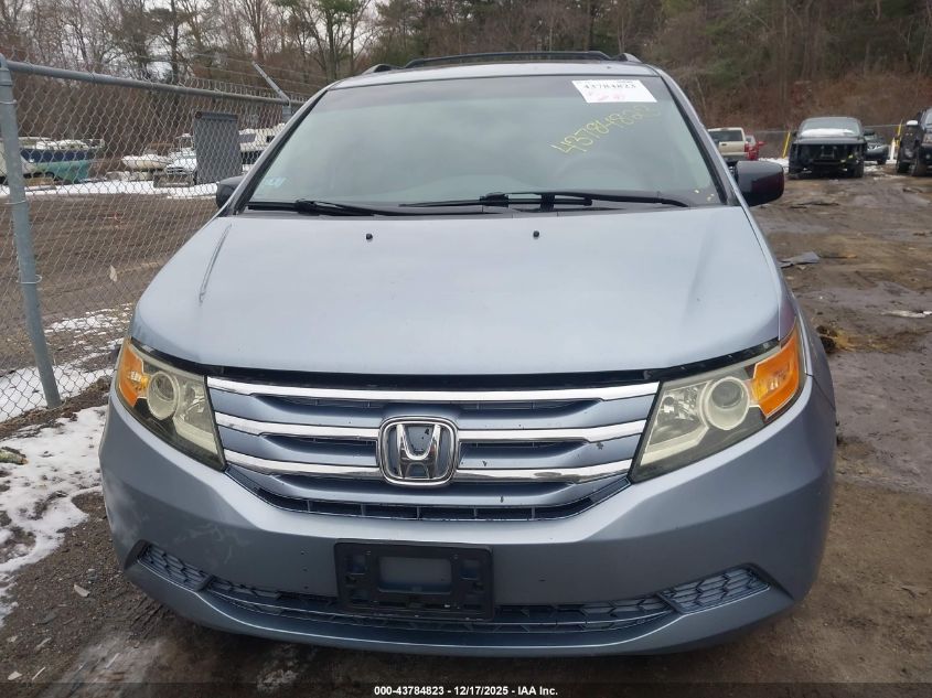 2011 Honda Odyssey Ex-L VIN: 5FNRL5H65BB051163 Lot: 43784823