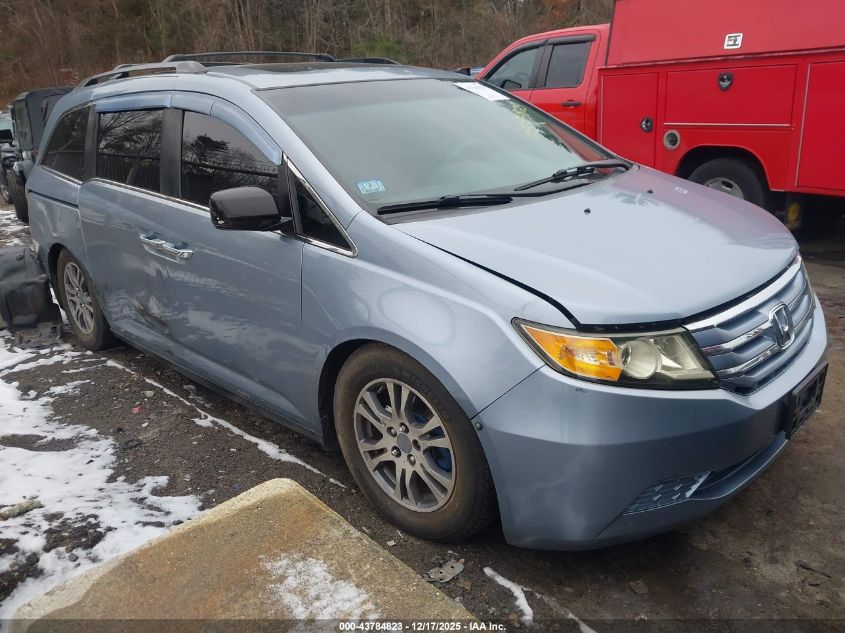 2011 Honda Odyssey Ex-L VIN: 5FNRL5H65BB051163 Lot: 43784823