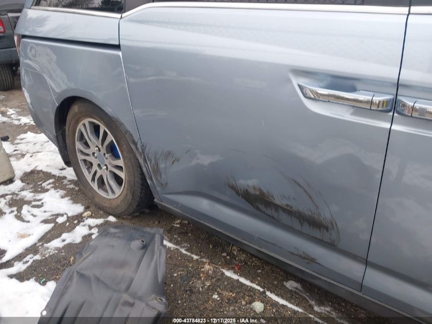 2011 Honda Odyssey Ex-L VIN: 5FNRL5H65BB051163 Lot: 43784823