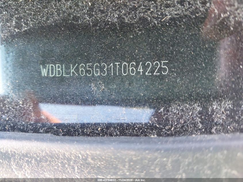 2001 Mercedes-Benz Clk 320 VIN: WDBLK65G31T064225 Lot: 43784833