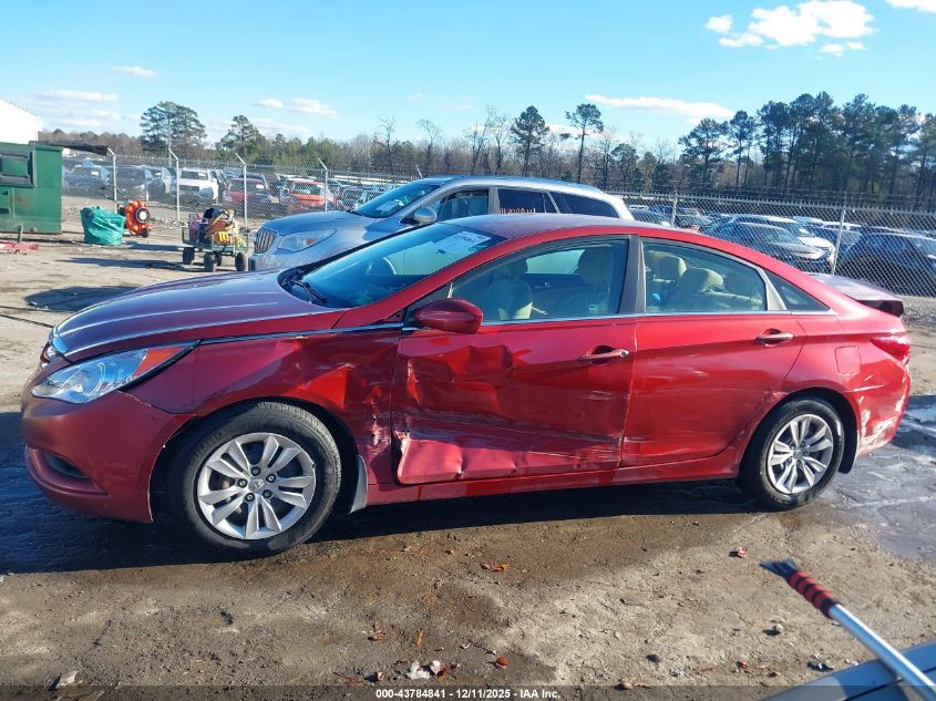 2012 Hyundai Sonata Gls Pzev VIN: 5NPEB4AC6CH463493 Lot: 43784841