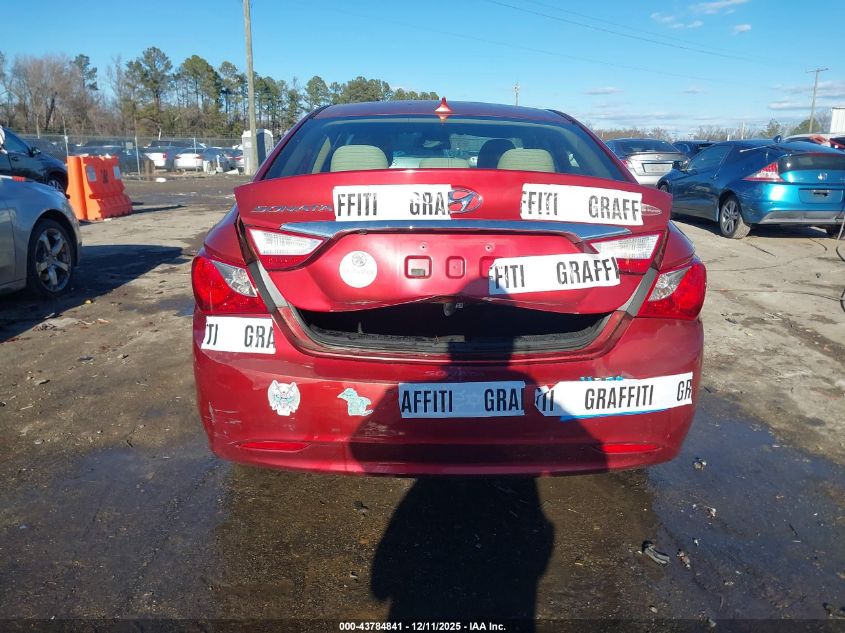 2012 Hyundai Sonata Gls Pzev VIN: 5NPEB4AC6CH463493 Lot: 43784841