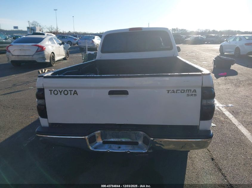 2002 Toyota Tacoma VIN: 5TEVL52N12Z087381 Lot: 43784844