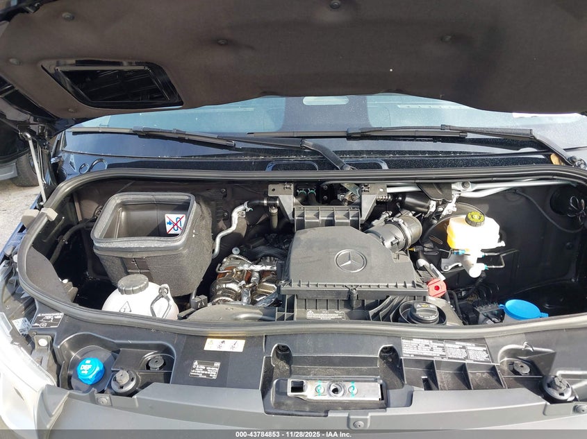 2025 Mercedes-Benz Sprinter 2500 High Roof 4-Cyl Diesel VIN: W1Z4KGHY6ST208486 Lot: 43784853