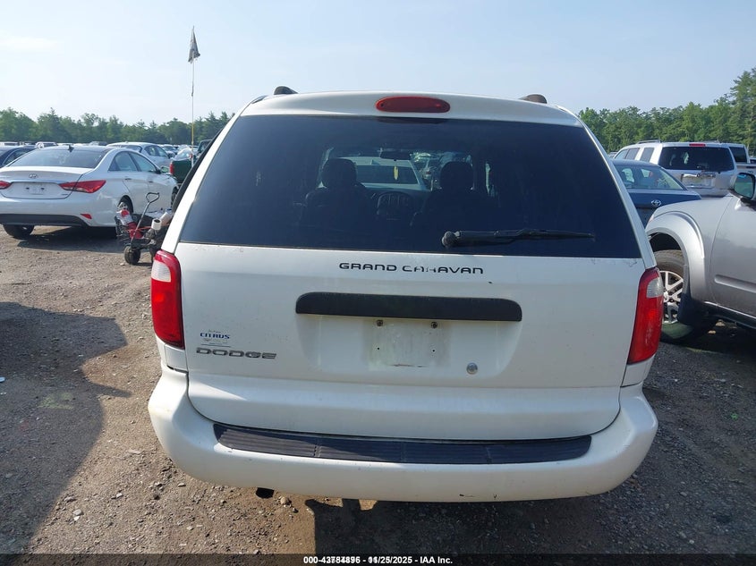 2007 Dodge Grand Caravan Se VIN: 1D4GP24R27B191548 Lot: 43784896