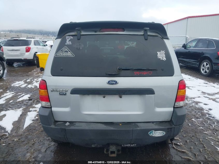 2002 Ford Escape Xlt VIN: 1FMYU04172KB95236 Lot: 43784910