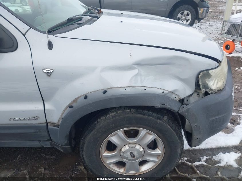 2002 Ford Escape Xlt VIN: 1FMYU04172KB95236 Lot: 43784910