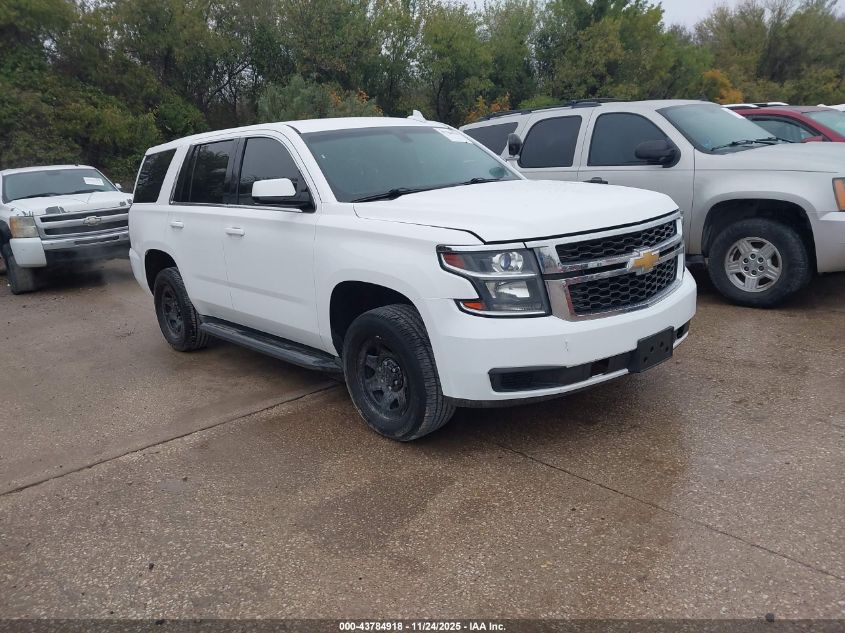 CHEVROLET TAHOE COMMERCIAL FLEET