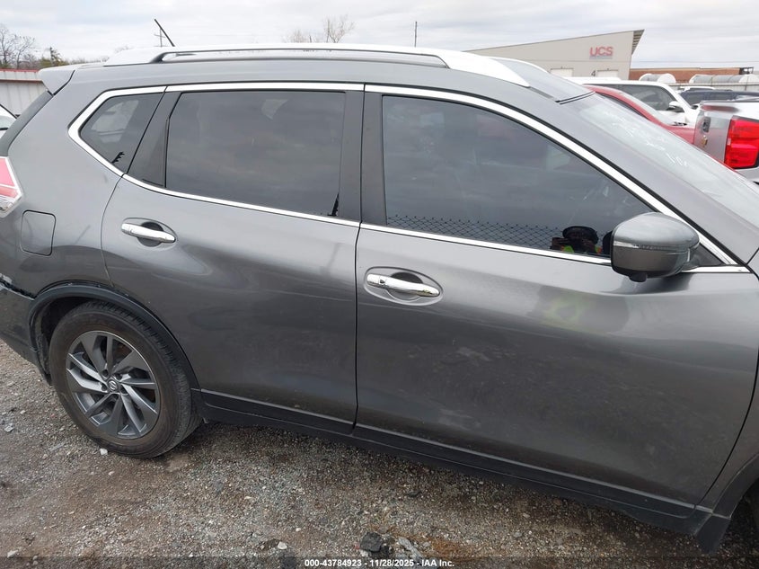 2016 Nissan Rogue Sl VIN: JN8AT2MT3GW024543 Lot: 43784923