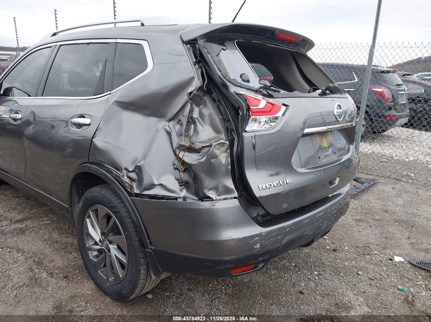 2016 Nissan Rogue Sl VIN: JN8AT2MT3GW024543 Lot: 43784923