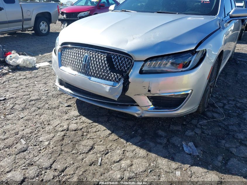 2017 Lincoln Mkz Reserve VIN: 3LN6L5E91HR659296 Lot: 43784928