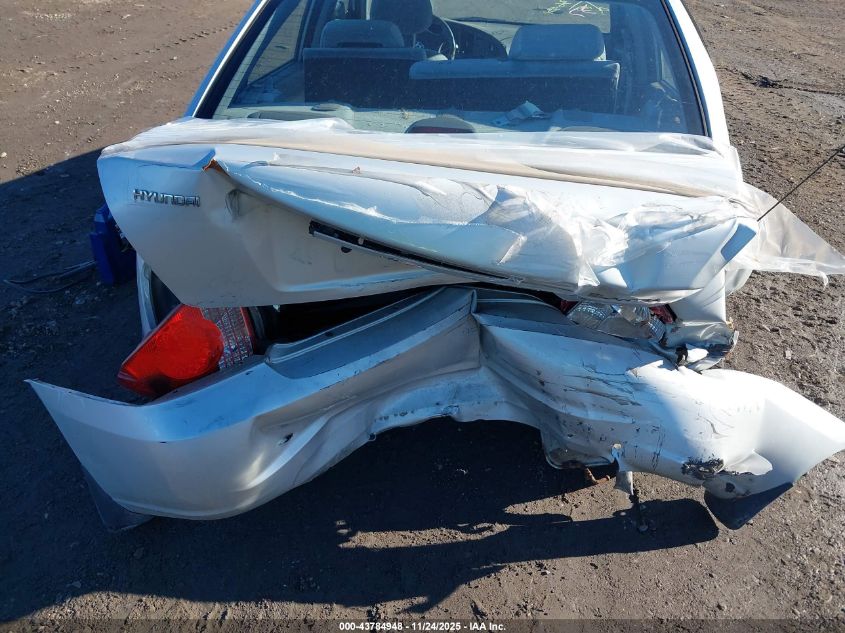 2006 Hyundai Elantra Gls/Limited VIN: KMHDN46D96U274055 Lot: 43784948