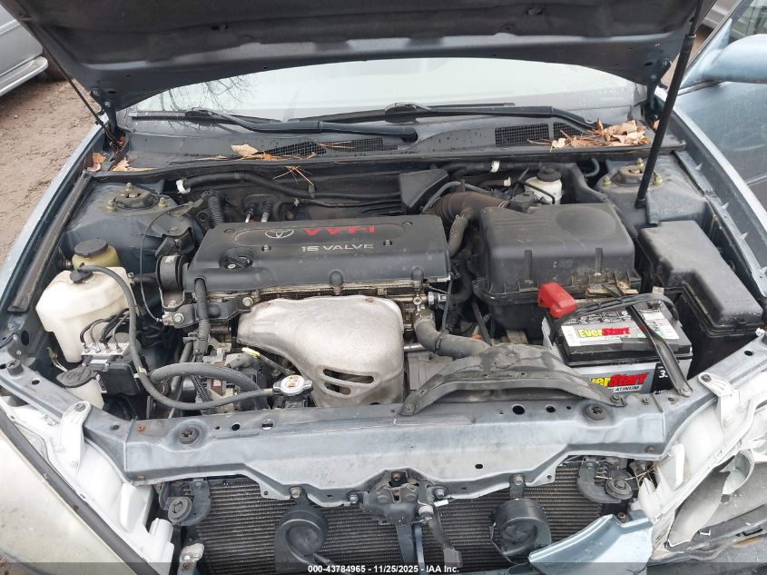 2004 Toyota Camry Xle VIN: 4T1BE30K24U855726 Lot: 43784965