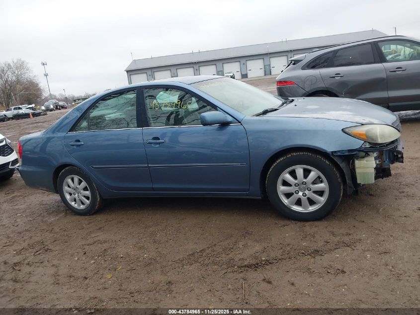 2004 Toyota Camry Xle VIN: 4T1BE30K24U855726 Lot: 43784965