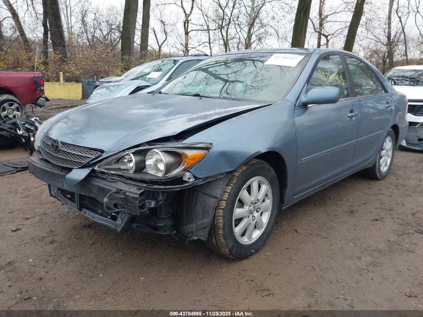 2004 Toyota Camry Xle VIN: 4T1BE30K24U855726 Lot: 43784965