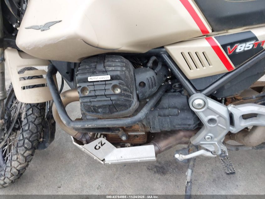 2020 Moto Guzzi V85 Tt VIN: ZGUKWUA06LM000012 Lot: 43784985