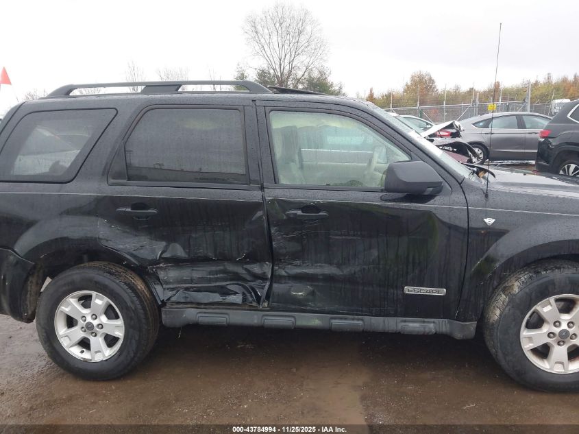 2008 Ford Escape Xlt VIN: 1FMCU93198KD98993 Lot: 43784994