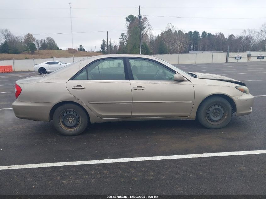 2003 Toyota Camry Le VIN: 4T1BE32K53U786378 Lot: 43785036