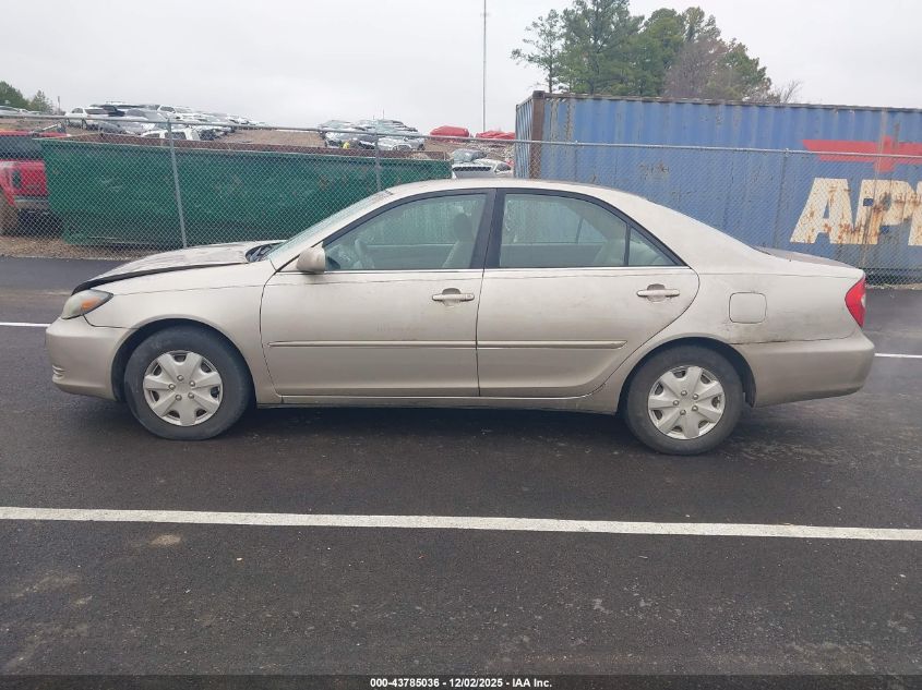 2003 Toyota Camry Le VIN: 4T1BE32K53U786378 Lot: 43785036