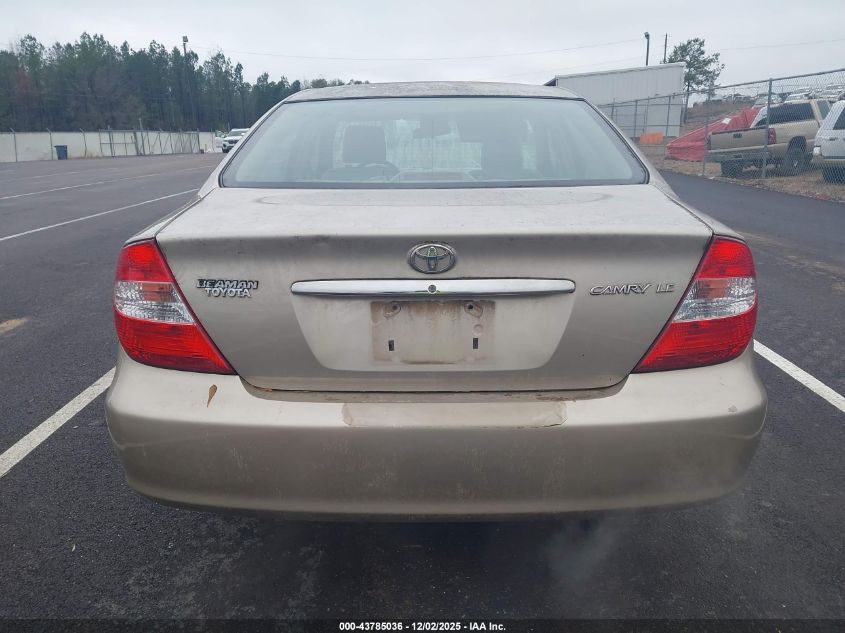 2003 Toyota Camry Le VIN: 4T1BE32K53U786378 Lot: 43785036