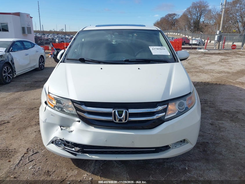 2014 Honda Odyssey Ex-L VIN: 5FNRL5H67EB120651 Lot: 43785039