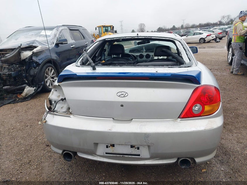 2004 Hyundai Tiburon VIN: KMHHM65D84U105210 Lot: 43785046