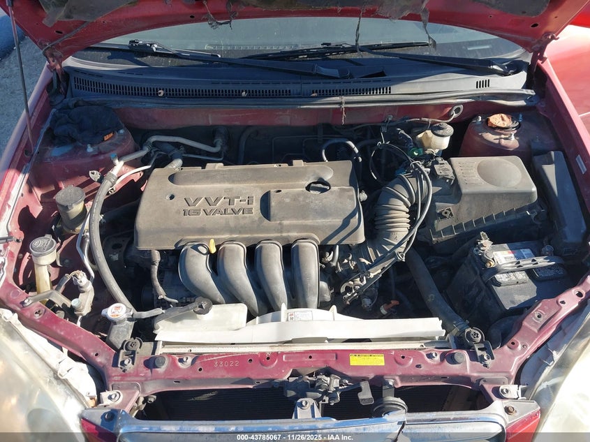 2004 Toyota Corolla S VIN: 1NXBR32E14Z272169 Lot: 43785067