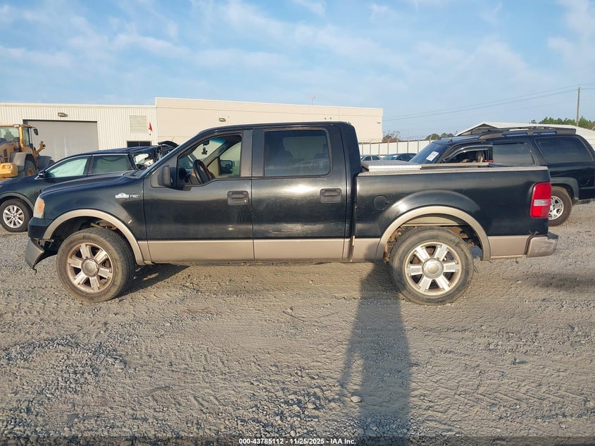 2005 Ford F-150 Lariat/Xlt VIN: 1FTPW125X5KE93516 Lot: 43785112