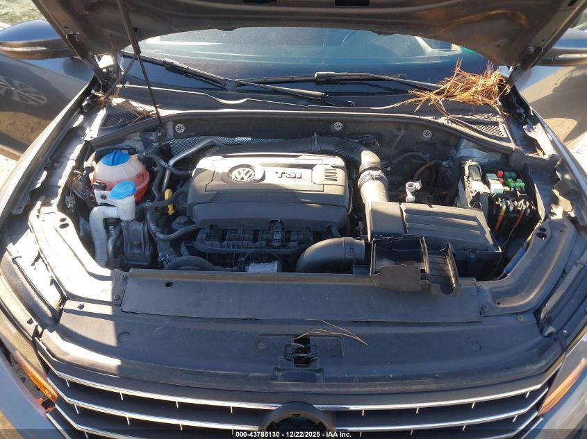 2017 Volkswagen Passat 1.8T Se VIN: 1VWBT7A37HC025163 Lot: 43785130