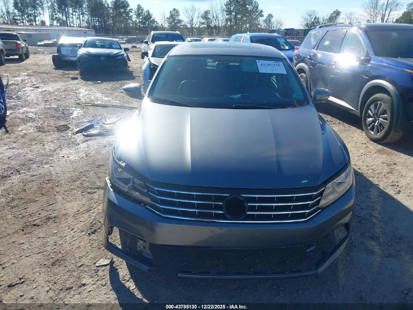 2017 Volkswagen Passat 1.8T Se VIN: 1VWBT7A37HC025163 Lot: 43785130